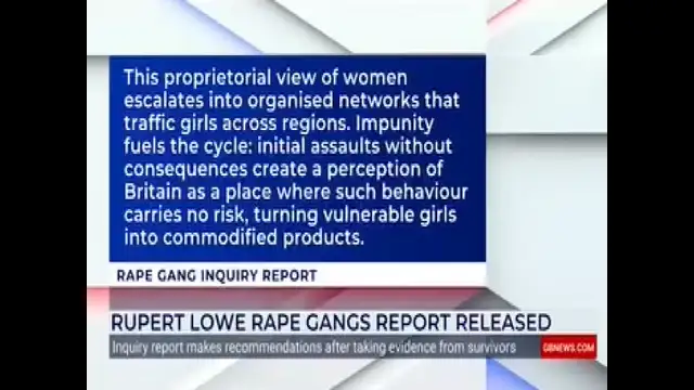 ...rape gang report, cultural enrichment, cops arrest wrong one, clones & dragons?
