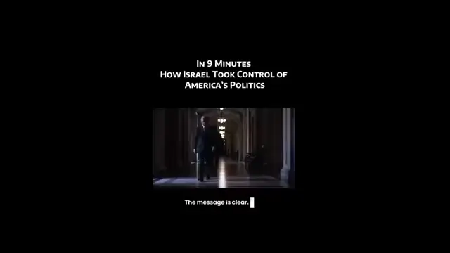 In 9 Minutes How Israel Took Control of Americas Politics