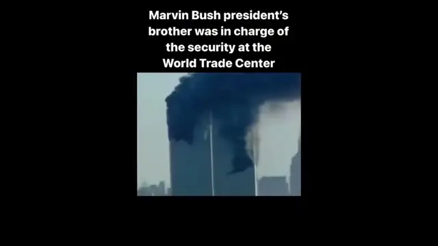 Marvin bush Presidents brother was in charge of the security at the World Trade center