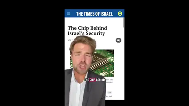 The new iPhone has an Israeli chip.